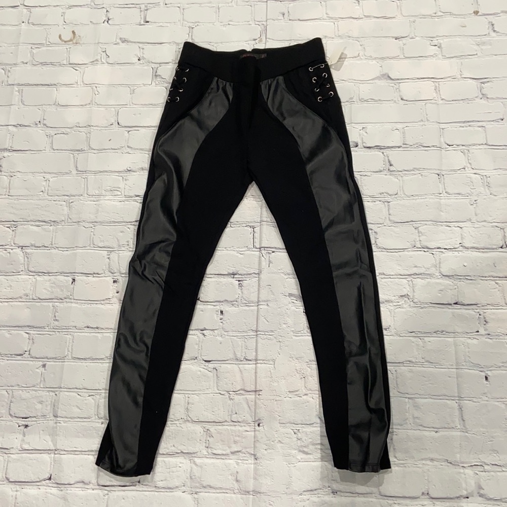 Women’s elastic waist legging pants - large